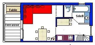 דירה ריזול Appartement Duplex Dans Chalet - Pleiades -, Skis Aux Pieds Avec Clefs A Disposition Via Agence Constel'Immo -Nous Louons Aussi Le Second Duplex Du Chalet